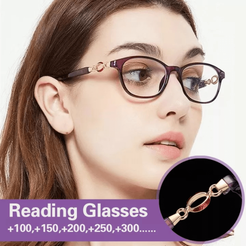 OYKI 3 In 1 Progressive Multifocal Reading Glasses Women Computer Presbyopic Glasses +1.0 To +4.0 - Cyprus