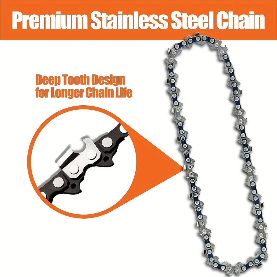 Durable Mini Chainsaw Chain Replacement for Efficient Wood Cutting - Cyprus