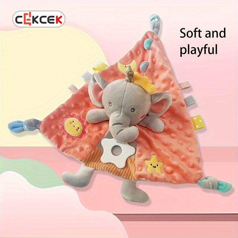 "Adorable Animal-themed Baby Gift Set 🐘🦁🐰"