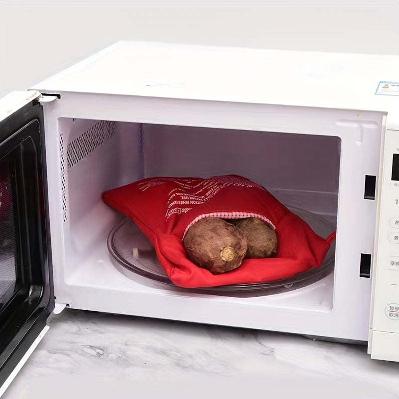 Quick & Easy Multi-Layer Microwave Potato Cooker Bag