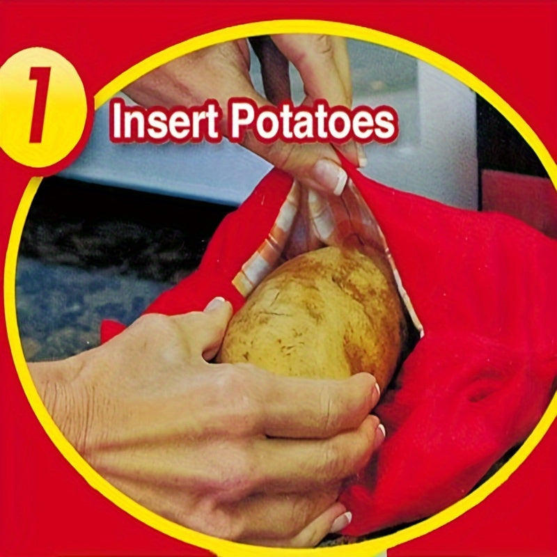 Quick & Easy Multi-Layer Microwave Potato Cooker Bag