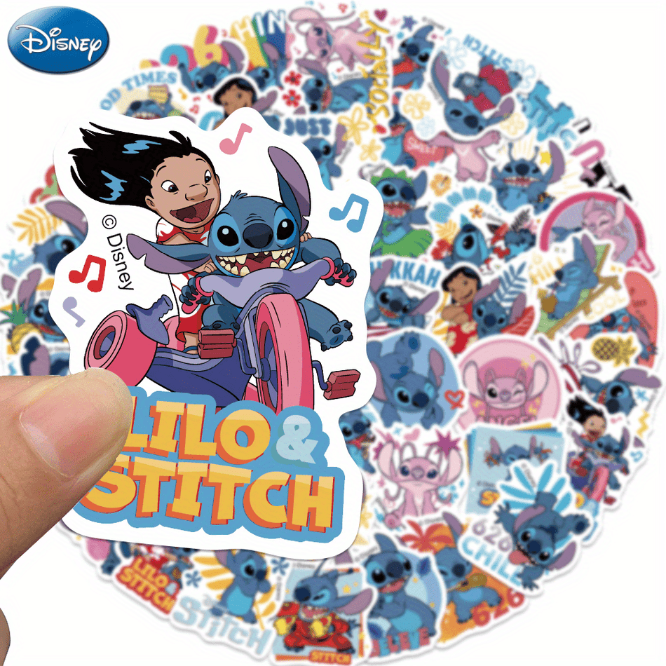 50 PCS Disney Lilo & Stitch Vinyl Stickers - Cyprus 🌺