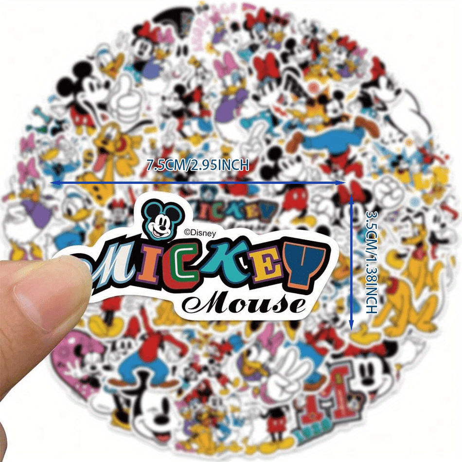 🔵 Disney Mickey Mouse Vinyl αυτοκόλλητα - Κύπρος