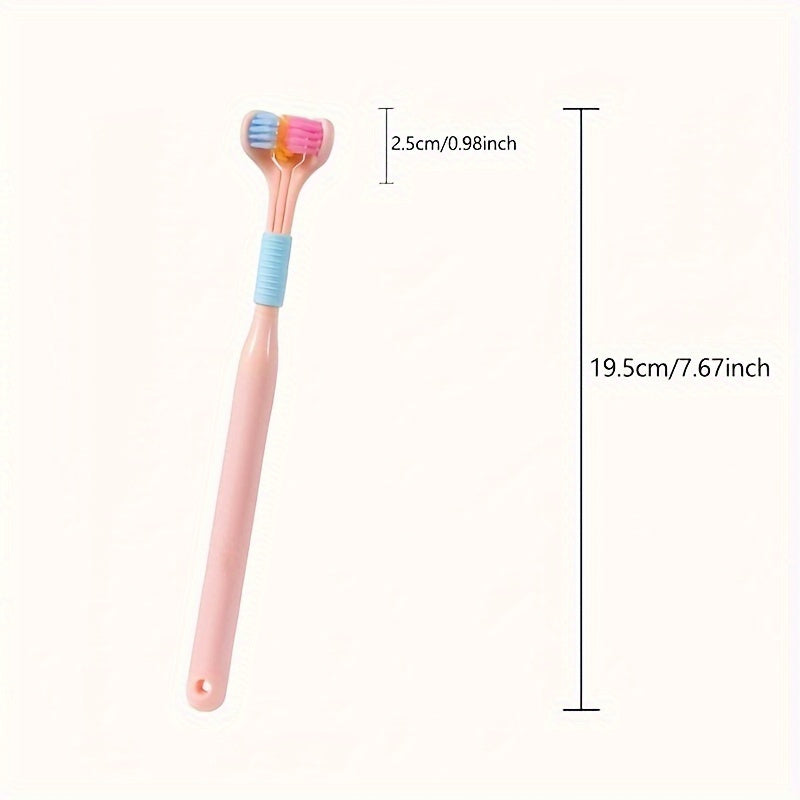 Cyprus Gentle Clean 3-Sided Toothbrush - Superior Deep Oral Care