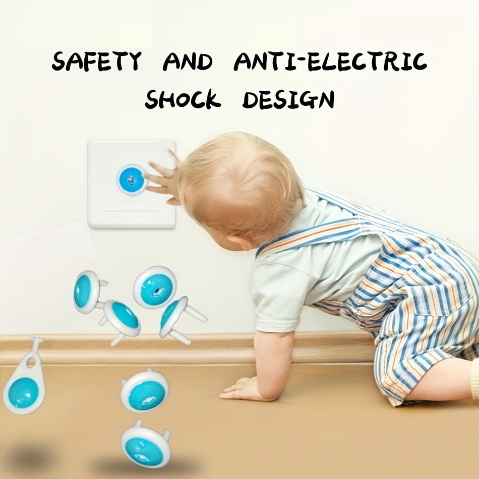 Child Safety Electric Socket Outlet Plugs With Key Lock