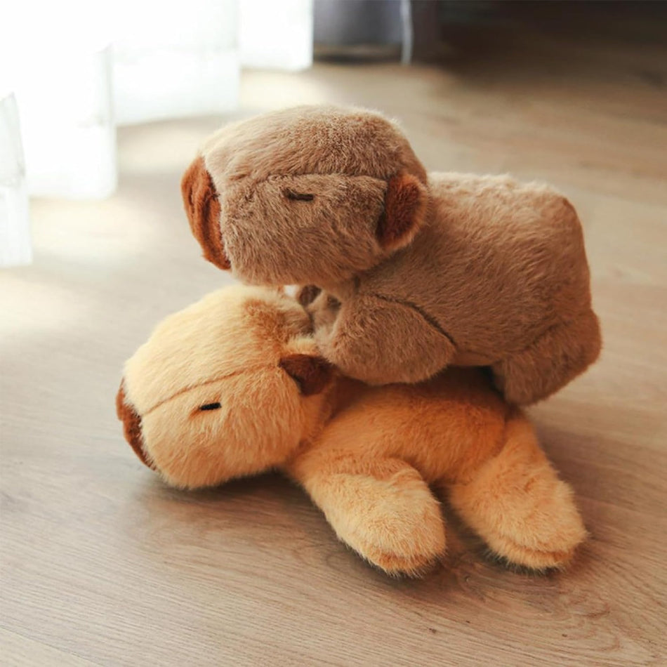 Capybara Plush Slap Armband - 25 cm Interaktives gefülltes Tierspielzeug