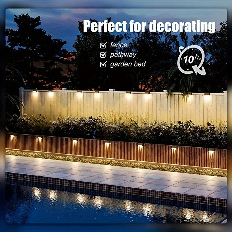 HOTU Solar Deck Lights - Warm White LED Lights - Cyprus