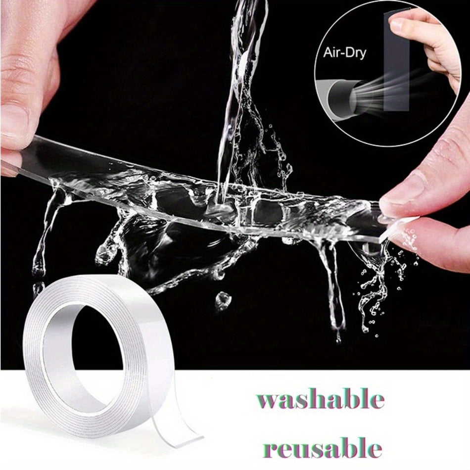 Super Strong Transparent Double-Sided Adhesive Tape: Ultimate Home Organisation Solution