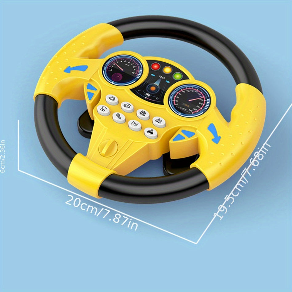 Car Steering Toys with Lights and Sounds - Kids Valentines Gifts - Cyprus