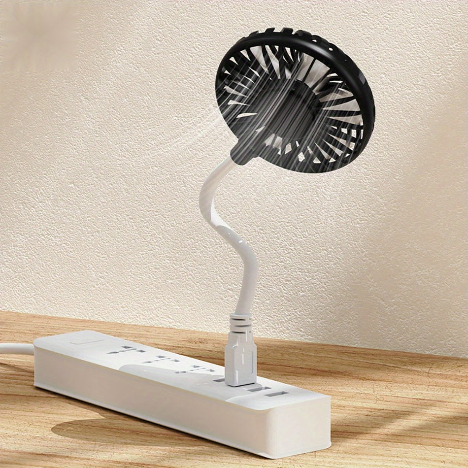 USB Plug and Play Mini Student Silent Desktop Small Fan - Κύπρος