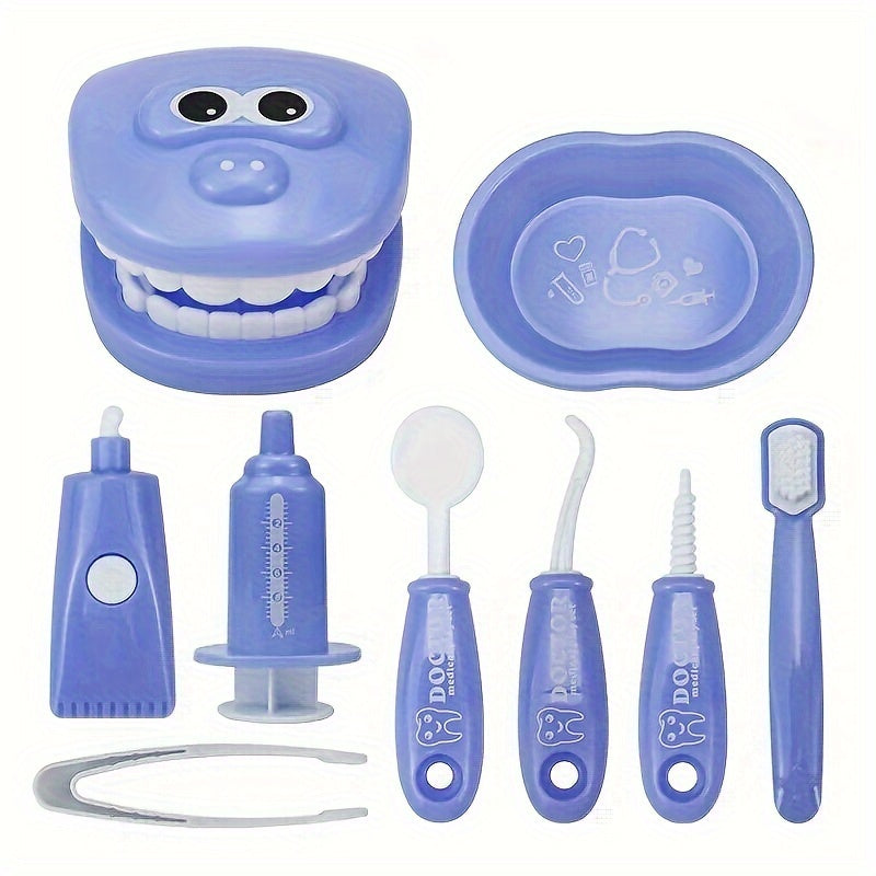 9pcs Kids Dentist Role Play Set - Cyprus