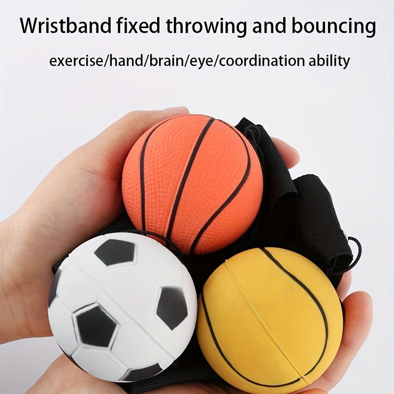 Elastic Wrist Ball for Eye-Hand Coordination Training - Cyprus