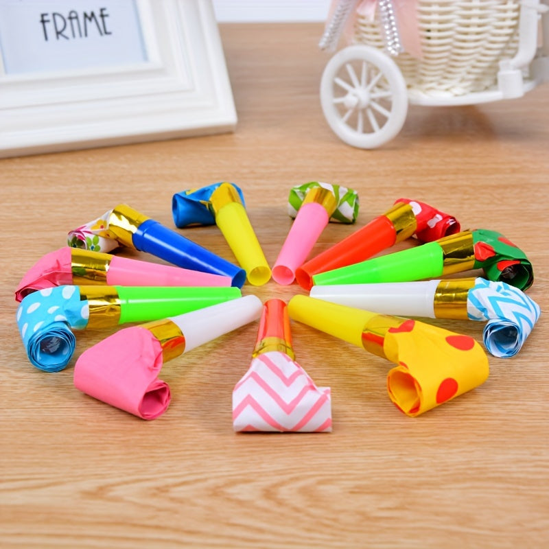 Colourful Noise Makers - Set of 50 - Add Excitement to Your Party - Cyprus