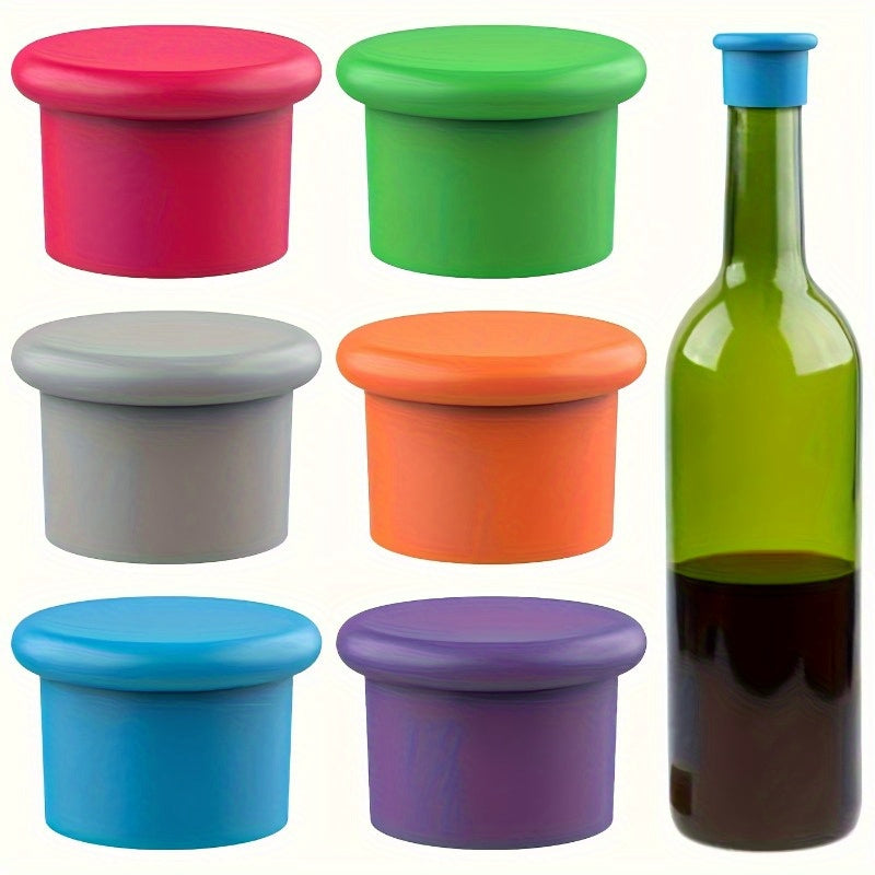 Silicone Wine Corks Set - Keep Beverages Fresh - Cyprus