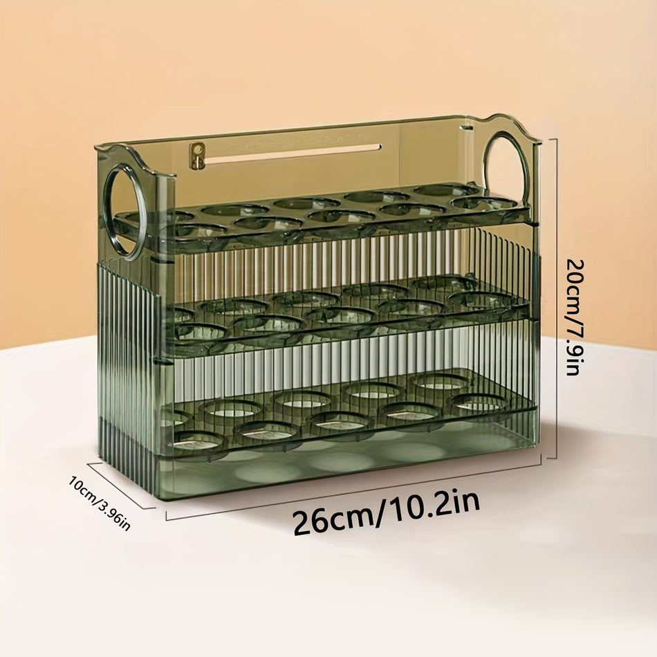 Multi-Layer 30-Ei-Speicherbox für Kühlschrankstür