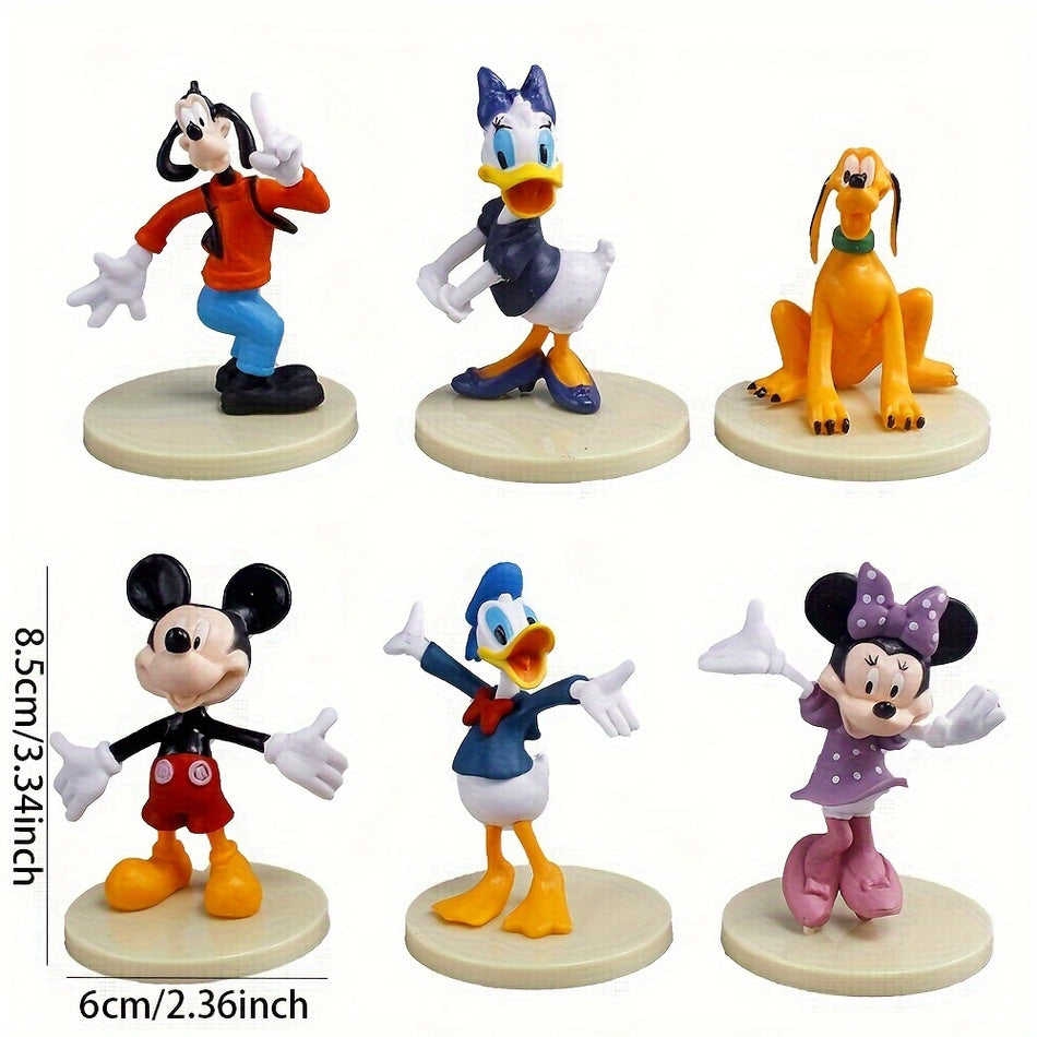 🔵 Disney Mickey Mouse House of Wonders Donald Duck Minnie Figure Cartoon Doll Διακόσμηση Κόμμα Δώρα - Κύπρος