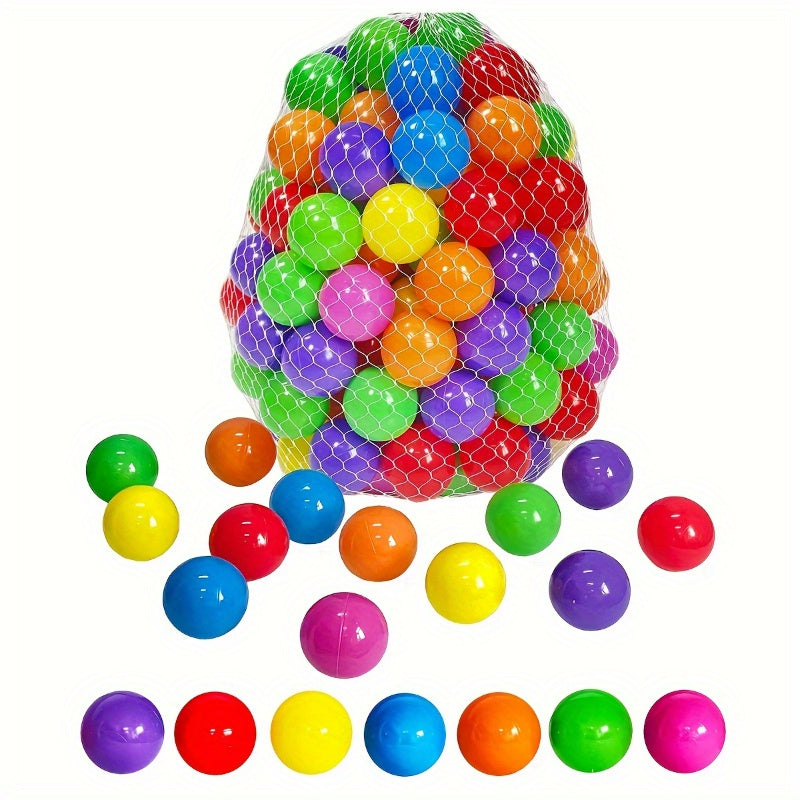 Colorful Play Pit Balls - Ideal For Ball Pits, Pools & Party Decor, As Halloween Gift - Cyprus