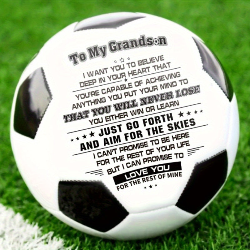 Printed Size 5 Soccer Ball - Perfect Gift for Grandson - Cyprus