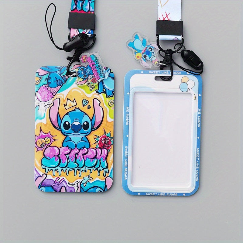 Anime Cartoon Lanyard Keychain Id Holder Charm - Κύπρο