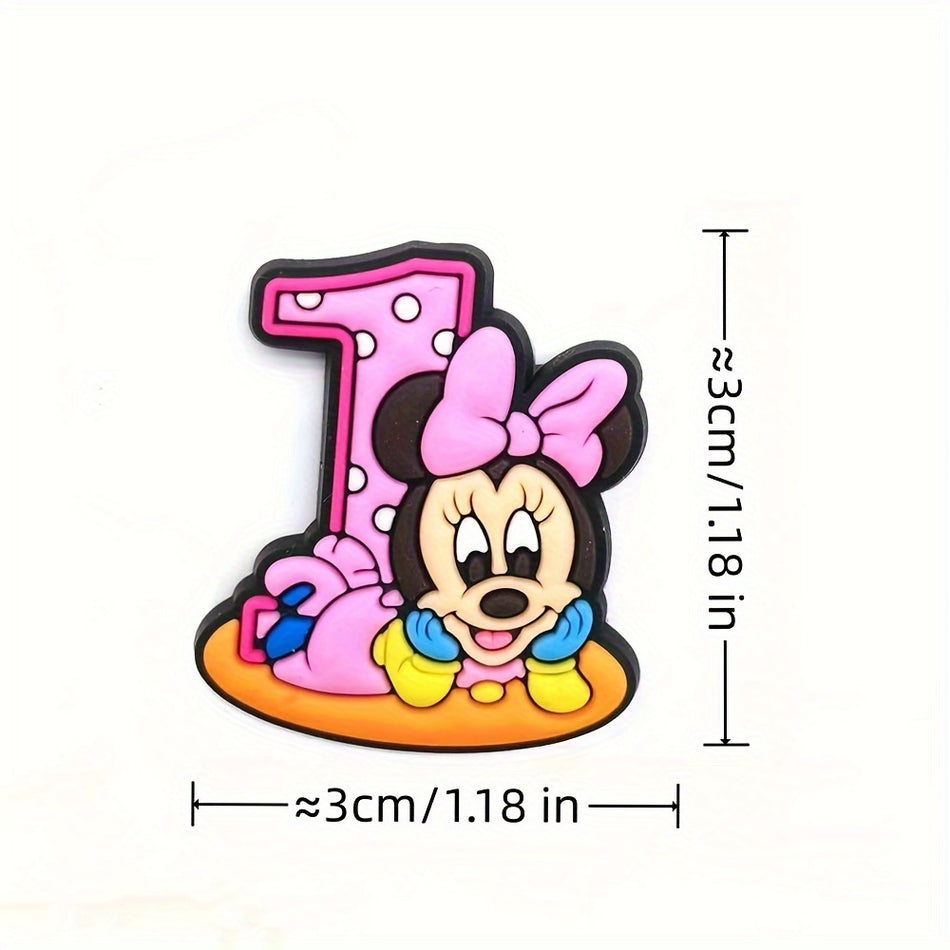 Mickey Ayakkabı Toka Deliği Ayakkabı Diy dekorasyonu - Kıbrıs