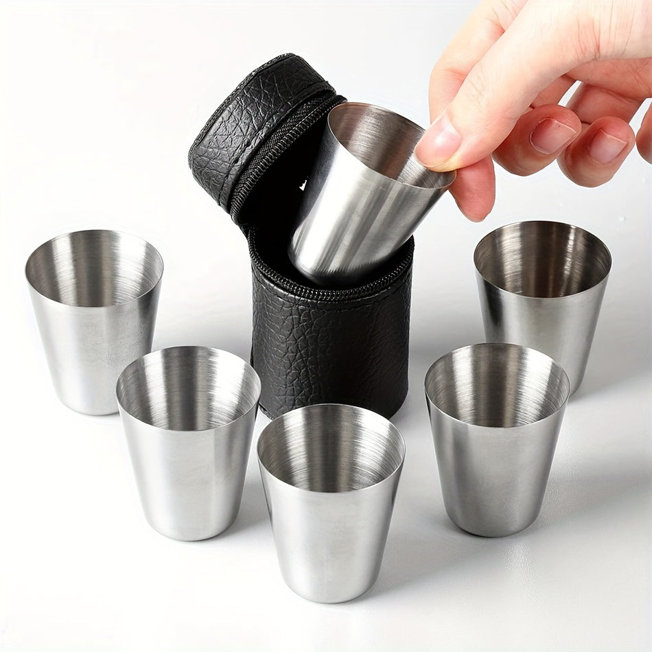 Stainless Steel Whiskey Cup Set - Perfect for Outdoor Parties & Travel - Cyprus