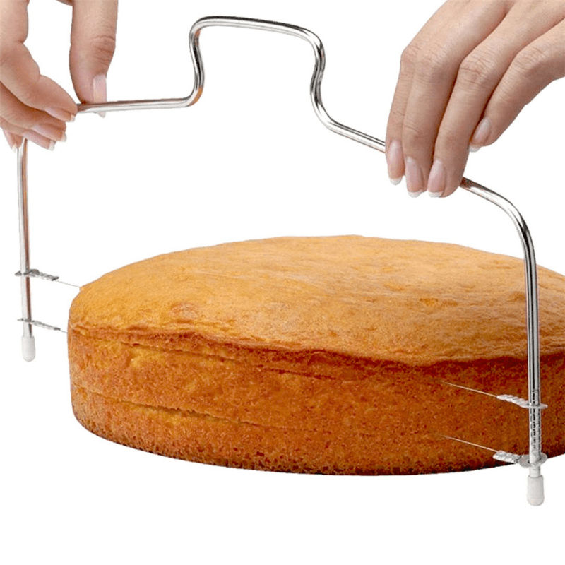 Stainless Steel Cake Slicer - Perfect for Baking & Dining, No Electricity Needed - Cyprus