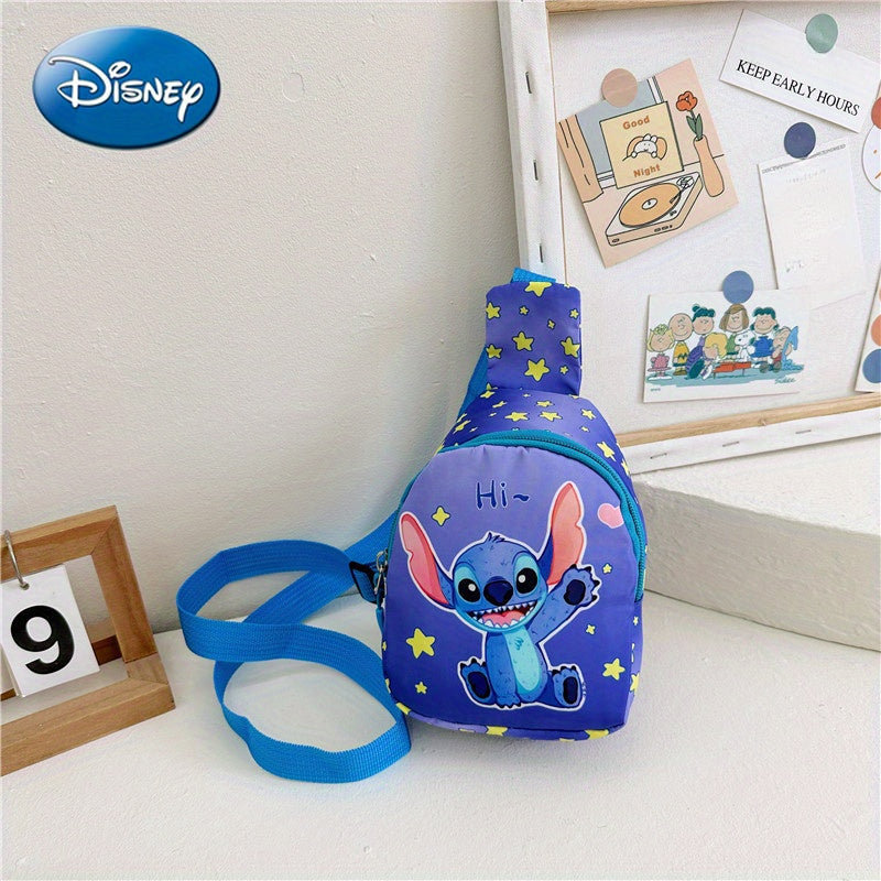 Stitch & Winnie-the-Pooh Cartoon Chest Wallet Sling Bag - Cyprus