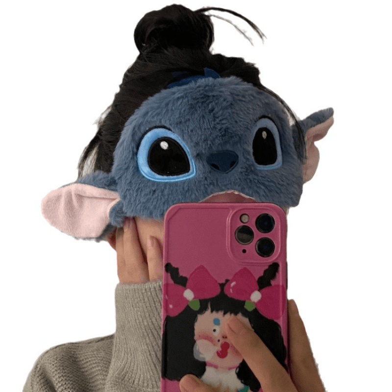 Stitch Adorable Cartoon Sleep Eye Mask - Sweet Dreams Companion - Cyprus