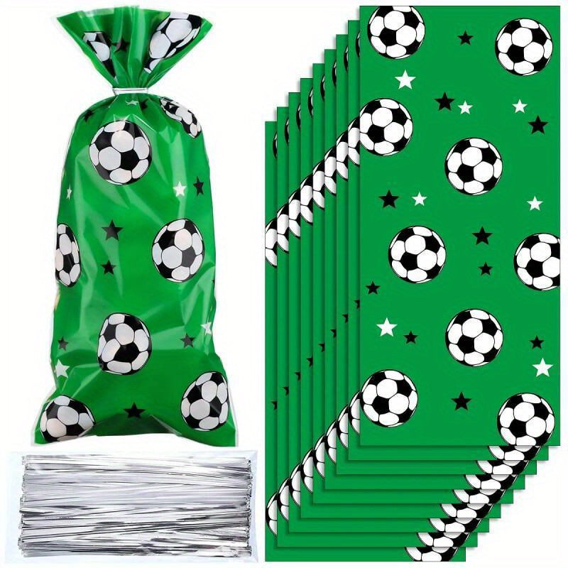 Football Treat Cellophane Bags Soccer Candy Favor Bags - Cyprus