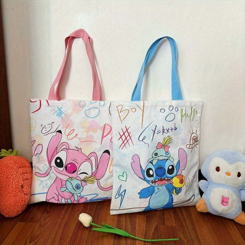 Stitch Cartoon Canvas Bag - Carry Essentials in Style! - Cyprus