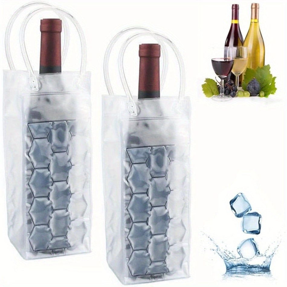 Gel Cooling Wine Bag for Red & White Wine - Freestanding Carrier for Parties & Events - Cyprus