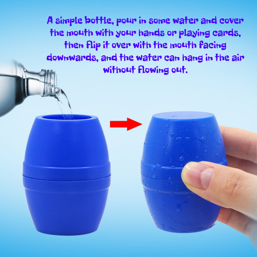 Magic Anti-Gravity Water Stop Bottle Trick - Leak-Proof Performance Prop