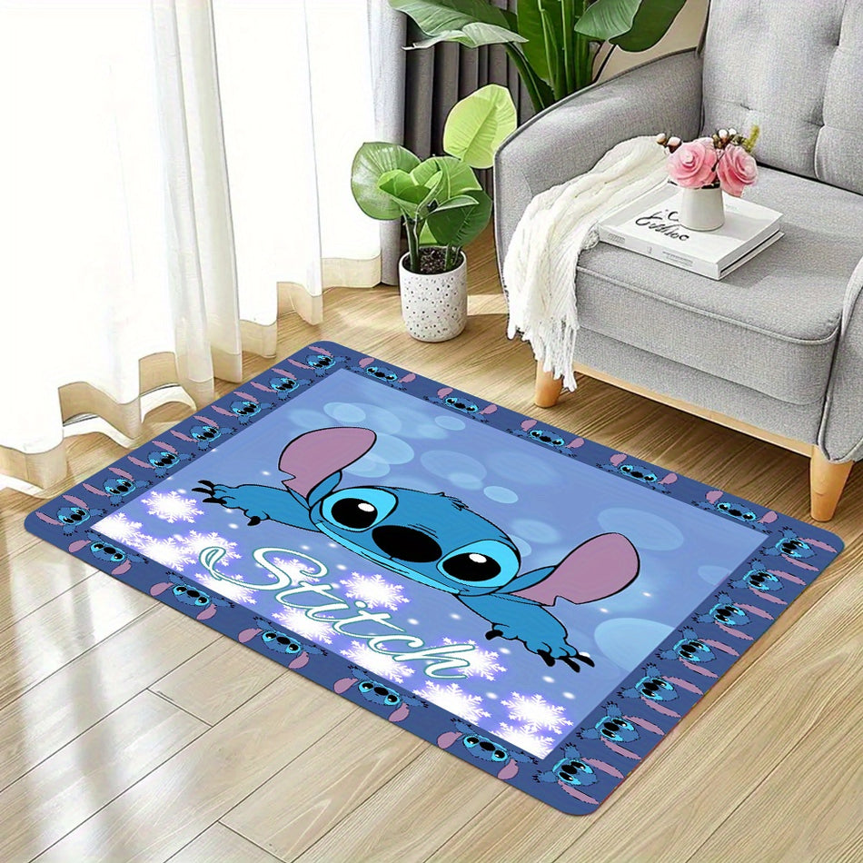 Stitch Desen Banyo Mat - Lüks Tasarım - Kıbrıs