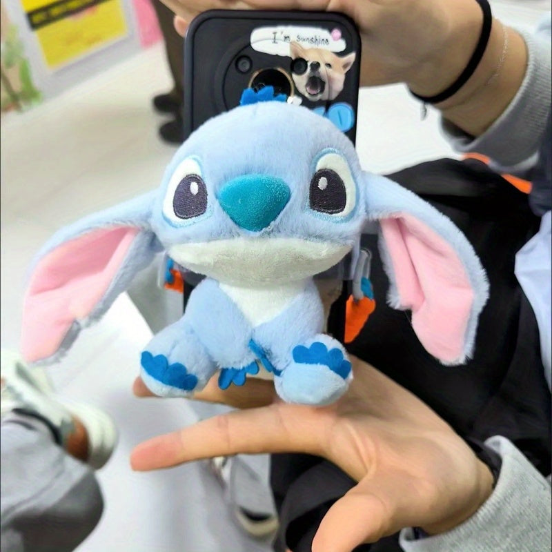 Stitch Peluş Telefon Kayışı - Sevimli Kawaii Karikatür Kömünü - Kıbrıs