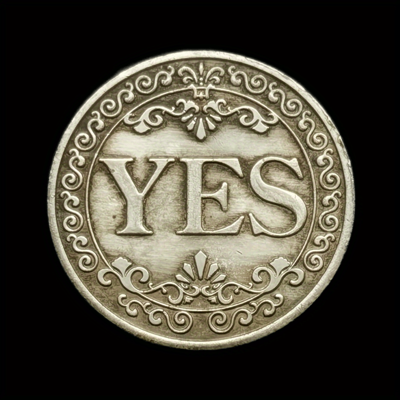 Floral Yes/No Moader Decision Coin - Καλλιτεχνικό συλλεκτικό σουβενίρ - Κύπρος