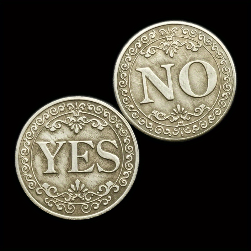 Floral Yes/No Moader Decision Coin - Καλλιτεχνικό συλλεκτικό σουβενίρ - Κύπρος