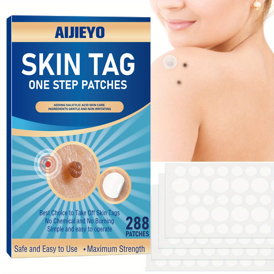 Skin Tag & Wart Remover Patches - 288 Count, Natural Formula, Gentle & Fast -Acting - Κύπρος