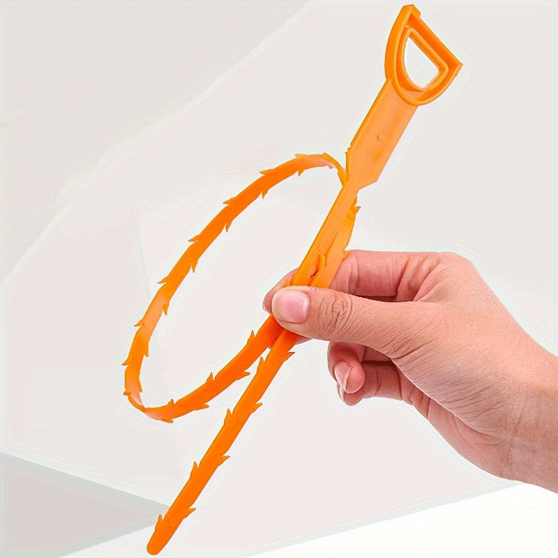 Effortless Hair Clog Remover Tool for Drains - Ideal for Kitchen & Bathroom