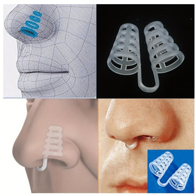 Mini Anti-Snoring Nose Clip for Better Sleep - Multiple Packs Available