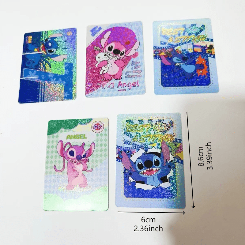 Lilo & Stitch Star Baby 160pcs Flash -Karten -Set - Perfekt für Sammler und Party -Spiel - Zypern