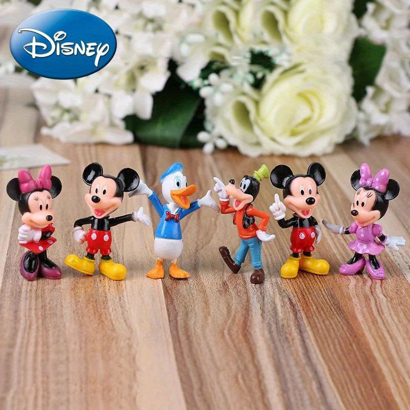 Mickey & Minnie Cake Topper Set - PVC -Figuren für Geburtstagsfeiern - Zypern