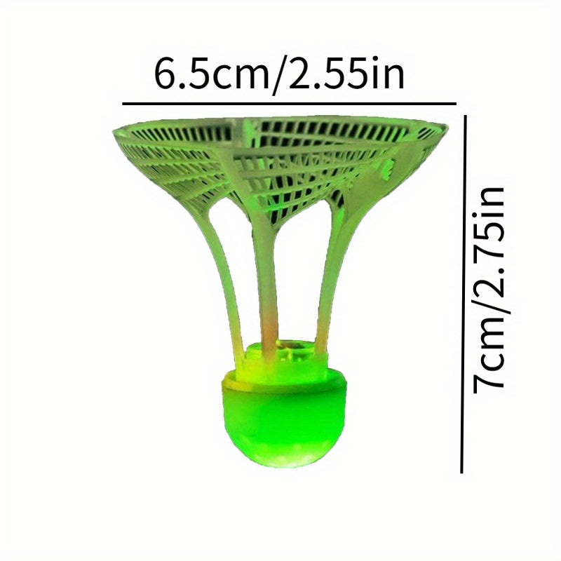 Светящиеся ветрозащитные шарики бадминтона - супер устойчивые и наружные флуоресцентные - Кипр