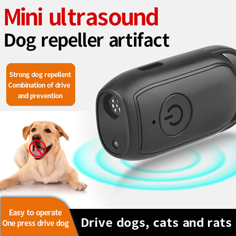 Mini Soundwave Dog Repeller et Trainer de contrôle d'écorce