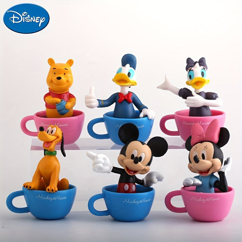 El yapımı Mickey ve Friends Collector Seti - 6 Parça - Kıbrıs