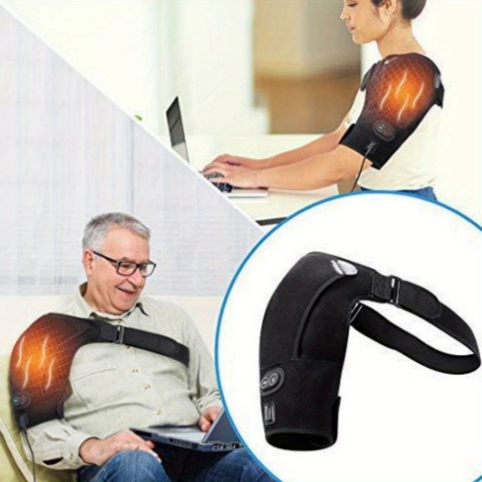 USB-Powered Heated Shoulder Wrap with 3-Level Temperature Control - Cyprus