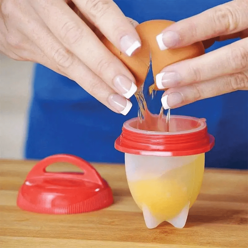 Silicone Egg Poachers for Perfect Hard Boiled Eggs - Cyprus