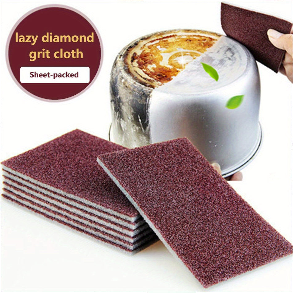 Magic Emery Sponges - 10 Super Durable Cleaning Pads for Kitchen and Dishwashing