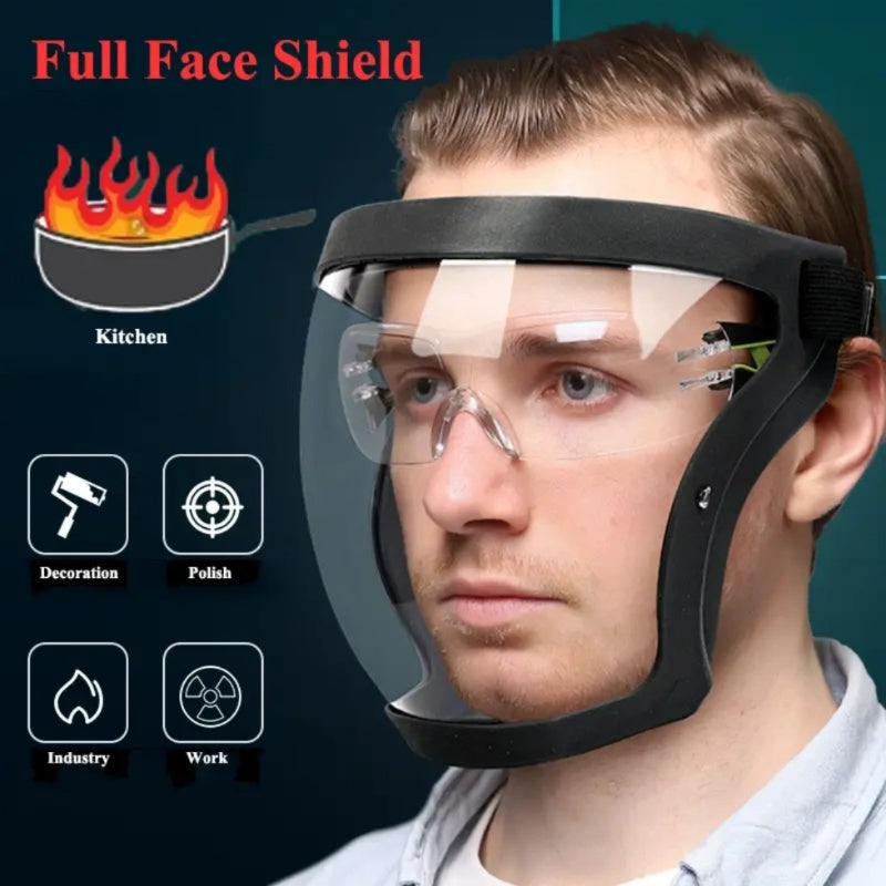 High-definition Anti-fog Full Face Horse Riding Mask