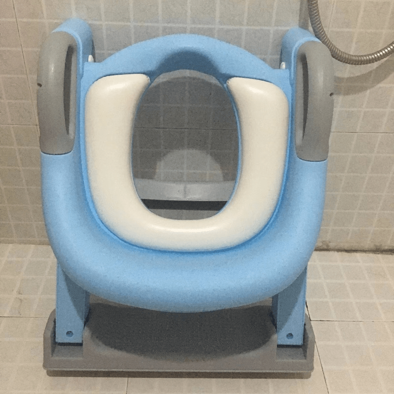 Adjustable & Foldable Potty Training Seat With Step Ladder