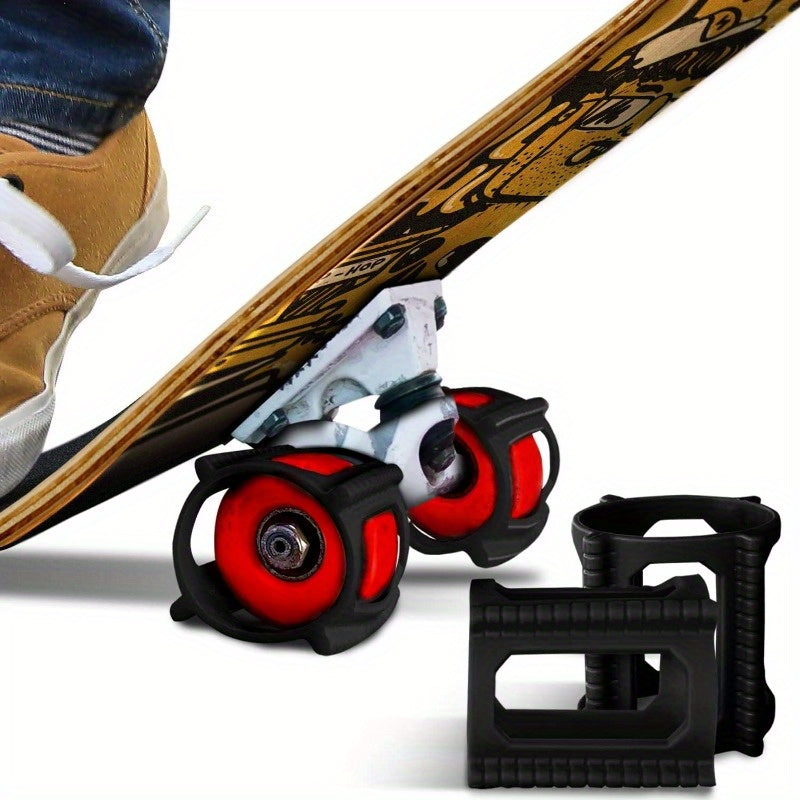 TPU Skateboard Trainer Clips - 4 Pack για ασφαλή πρακτική και διασκέδαση